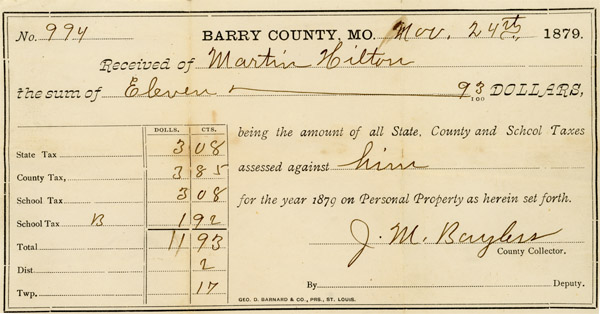 JM Bayless Collector